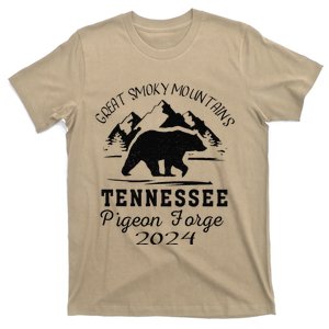 Tennessee Smoky Mountains Family Vacation 2024 Pigeon Forge T-Shirt