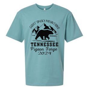 Tennessee Smoky Mountains Family Vacation 2024 Pigeon Forge Sueded Cloud Jersey T-Shirt