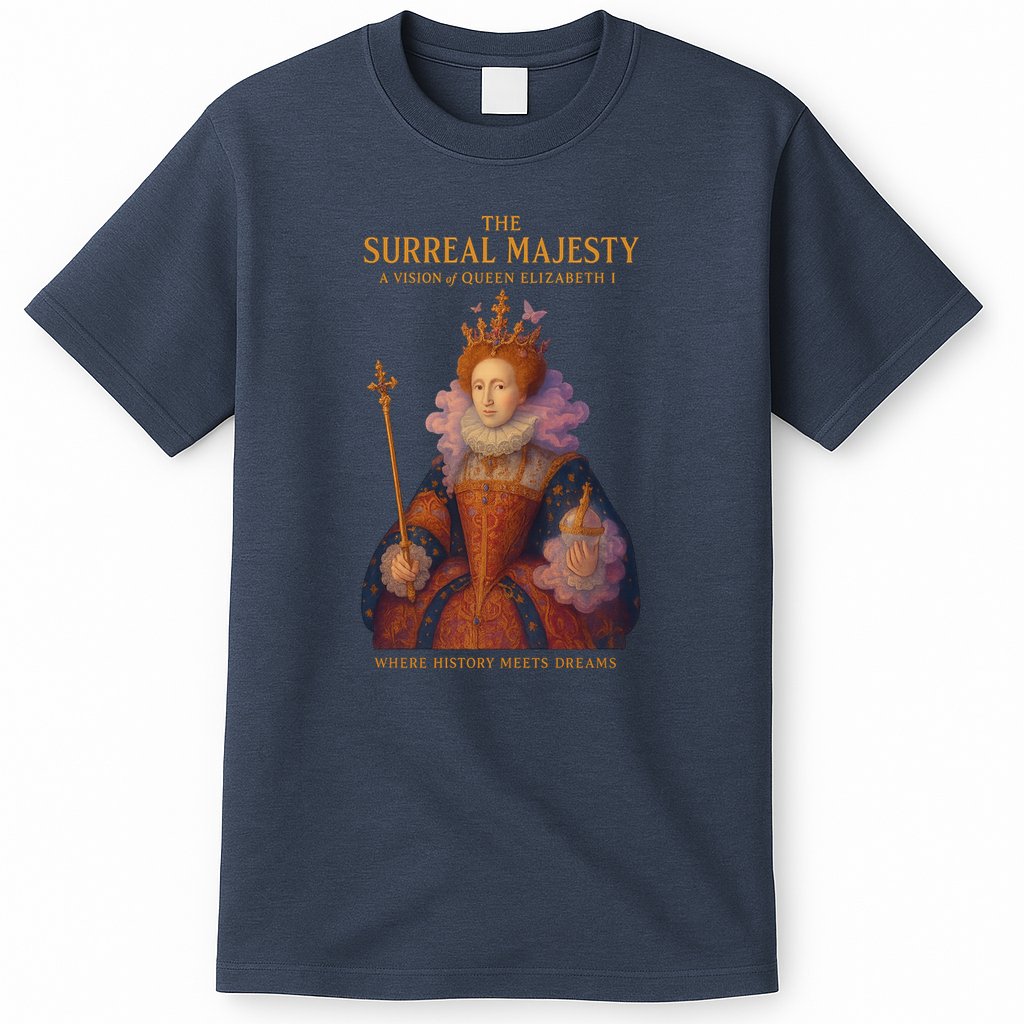 The Surreal Majesty A Vision Of Queen Elizabeth T-Shirt