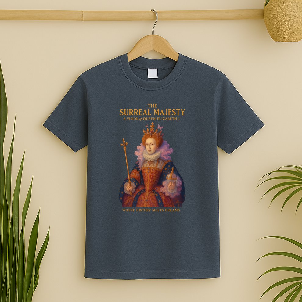 The Surreal Majesty A Vision Of Queen Elizabeth T-Shirt