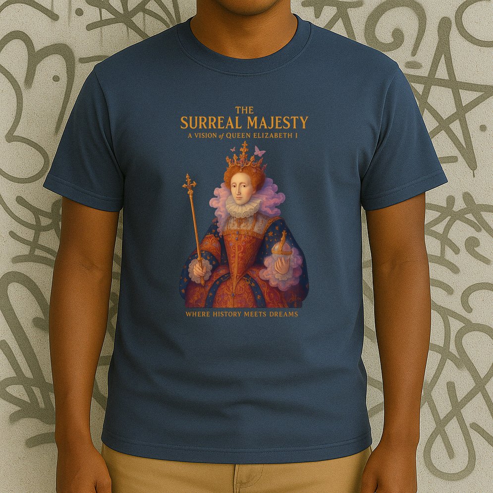 The Surreal Majesty A Vision Of Queen Elizabeth T-Shirt