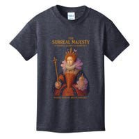 The Surreal Majesty A Vision Of Queen Elizabeth Kids T-Shirt