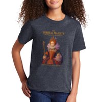 The Surreal Majesty A Vision Of Queen Elizabeth Kids T-Shirt