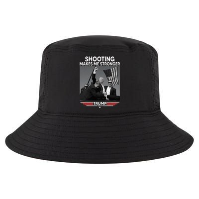 Trump Shooting Makes Me Stronger Shooting Cool Comfort Performance Bucket Hat