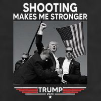 Trump Shooting Makes Me Stronger Shooting Cool Comfort Performance Bucket Hat