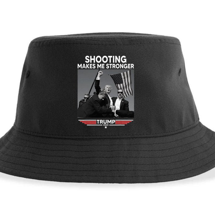 Trump Shooting Makes Me Stronger Shooting Sustainable Bucket Hat