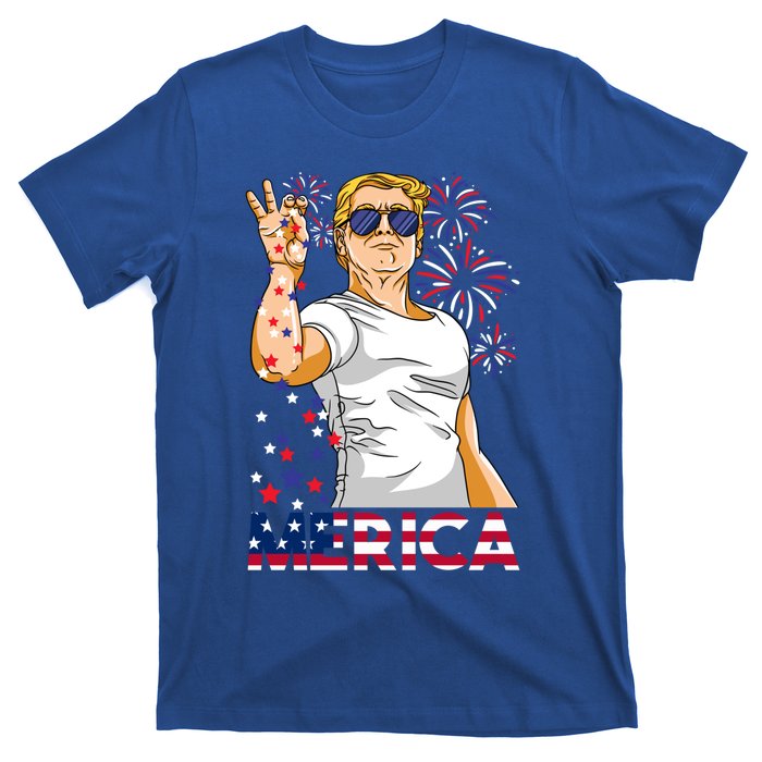 Trump Salt Merica Make Usa Great Again Usa Flag Gift T-Shirt