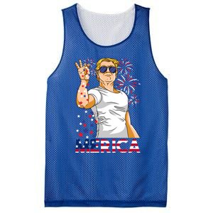 Trump Salt Merica Make Usa Great Again Usa Flag Gift Mesh Reversible Basketball Jersey Tank