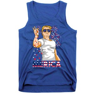 Trump Salt Merica Make Usa Great Again Usa Flag Gift Tank Top