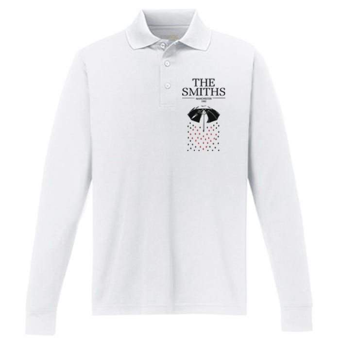 The Smiths Manchester 1982 Performance Long Sleeve Polo