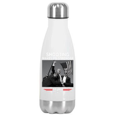 Trump Shooting Makes Me Stronger Shooting Stainless Steel Insulated Water Bottle