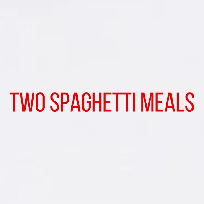Two Spaghetti Meals Garment-Dyed Fleece Hoodie