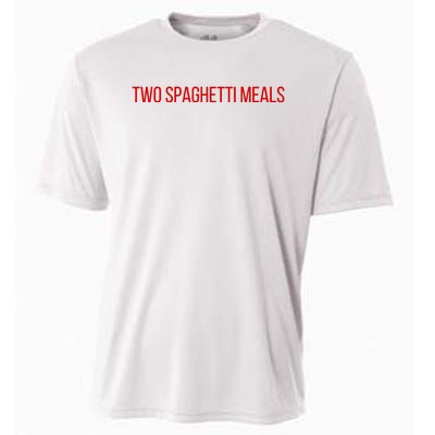 Two Spaghetti Meals Cooling Performance Crew T-Shirt