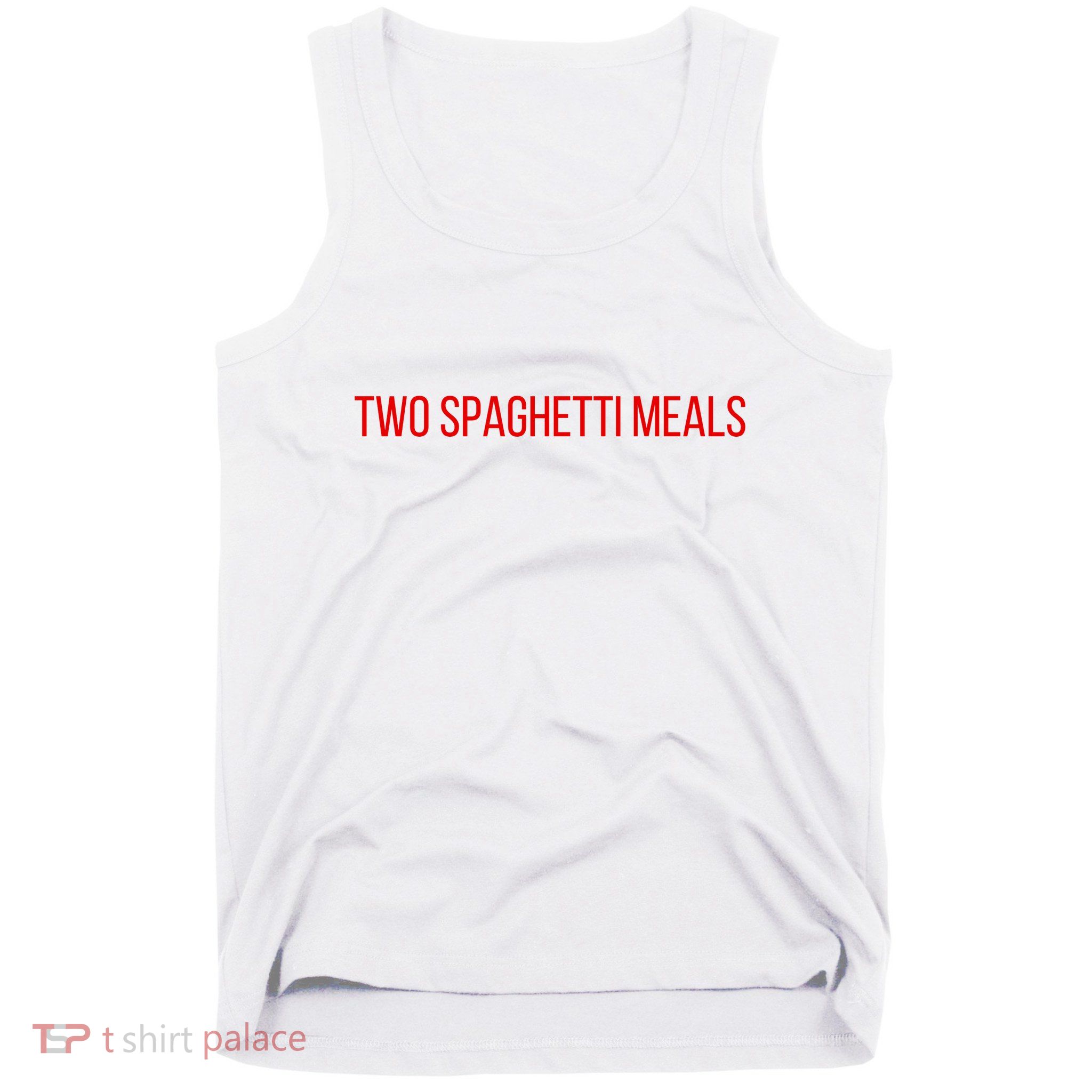 Two Spaghetti Meals Tank Top