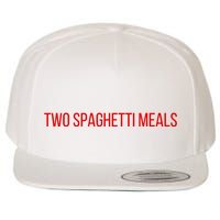 Two Spaghetti Meals Wool Snapback Cap