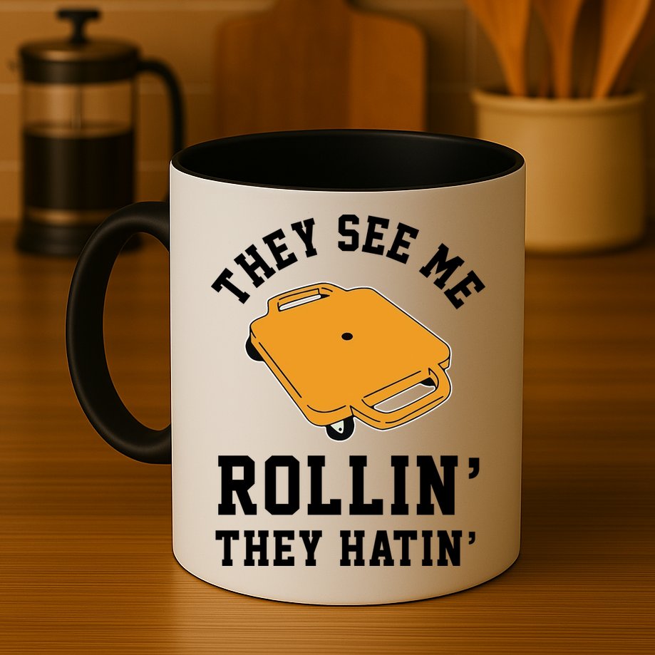 They See Me Rollin They Hatin 90s Scooter Funny Mug