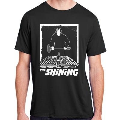 The Shining Maze White Adult ChromaSoft Performance T-Shirt