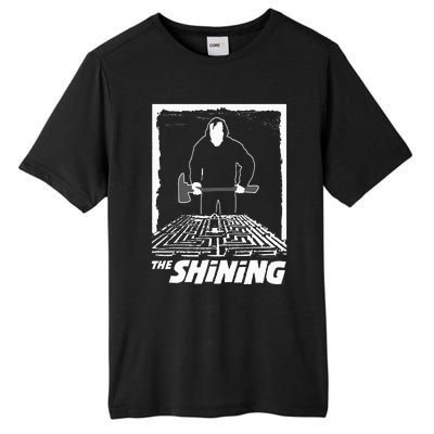 The Shining Maze White Tall Fusion ChromaSoft Performance T-Shirt