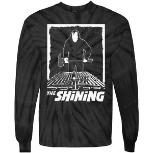 The Shining Maze White Tie-Dye Long Sleeve Shirt