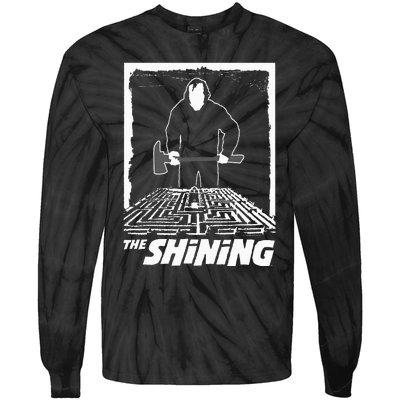 The Shining Maze White Tie-Dye Long Sleeve Shirt