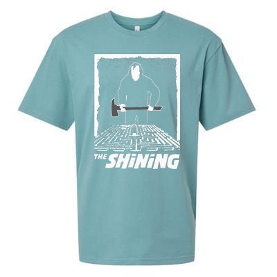 The Shining Maze White Sueded Cloud Jersey T-Shirt