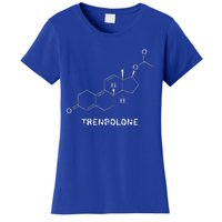 Trenbolone Steroid Molecule Hardcore Bodybuilding Women's T-Shirt