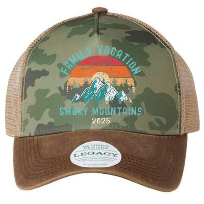 Tennessee Smoky Mountains Family Vacation 2025 Gatlinburg Legacy Tie Dye Trucker Hat