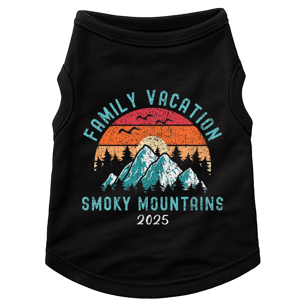 Tennessee Smoky Mountains Family Vacation 2025 Gatlinburg Doggie Tank