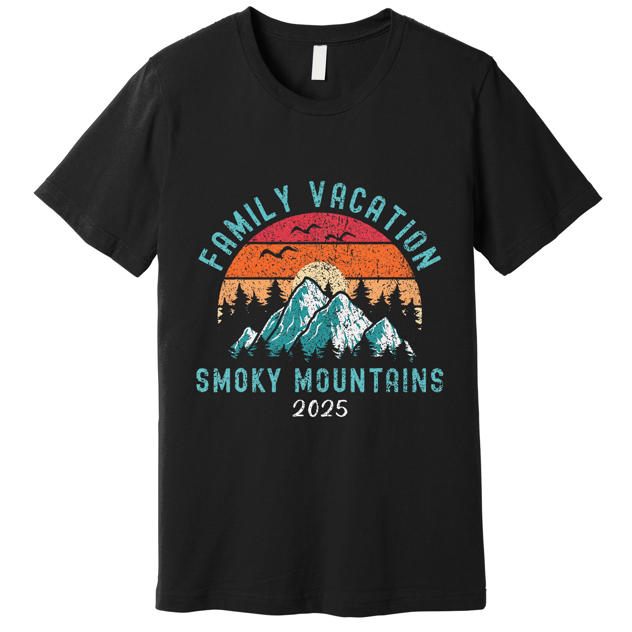 Tennessee Smoky Mountains Family Vacation 2025 Gatlinburg Premium T-Shirt