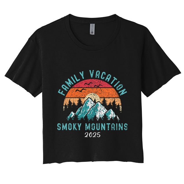 Tennessee Smoky Mountains Family Vacation 2025 Gatlinburg Crop Top