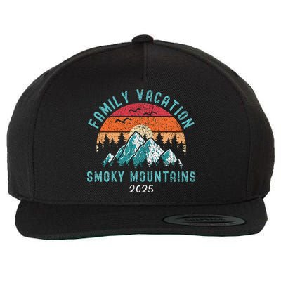 Tennessee Smoky Mountains Family Vacation 2025 Gatlinburg Wool Snapback Cap