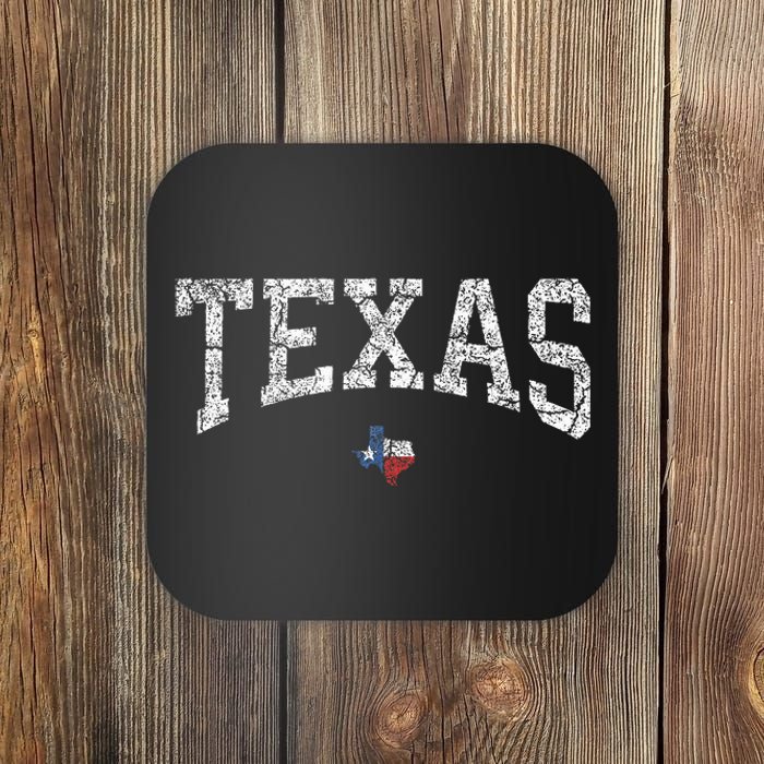 Texas State Map Flag Coaster