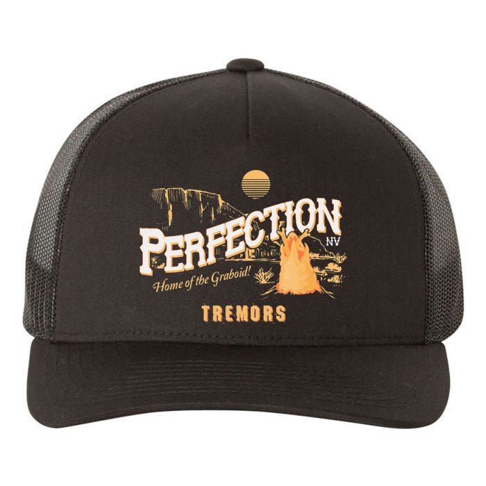 Tremors Scary Monster Centered Design Yupoong Adult 5-Panel Trucker Hat