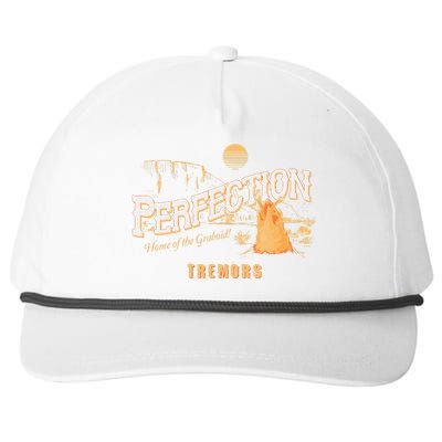 Tremors Scary Monster Centered Design Snapback Five-Panel Rope Hat