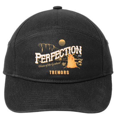 Tremors Scary Monster Centered Design 7-Panel Snapback Hat