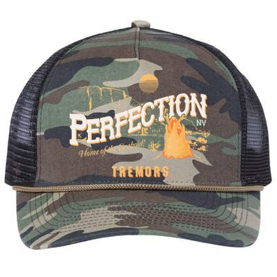 Tremors Scary Monster Centered Design Retro Rope Trucker Hat Cap