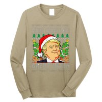 Trump Santa Make Christmas Great Again Trump President 47 Long Sleeve Shirt