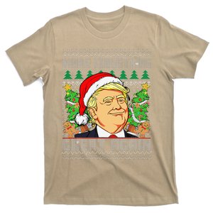 Trump Santa Make Christmas Great Again Trump President 47 T-Shirt