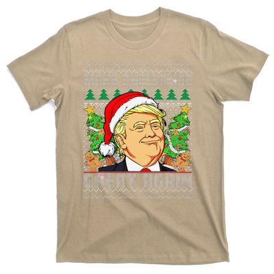 Trump Santa Make Christmas Great Again Trump President 47 T-Shirt