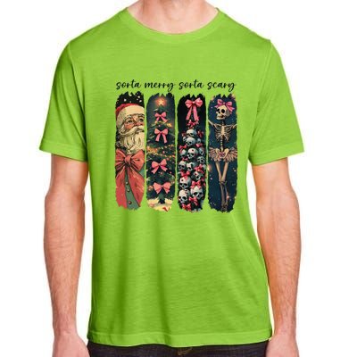 Trendy Sorta Merry Sorta Scary Christmas Tree Adult ChromaSoft Performance T-Shirt