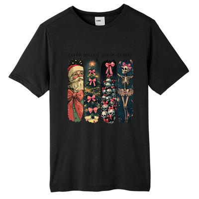 Trendy Sorta Merry Sorta Scary Christmas Tree Tall Fusion ChromaSoft Performance T-Shirt