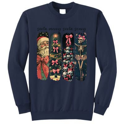 Trendy Sorta Merry Sorta Scary Christmas Tree Sweatshirt