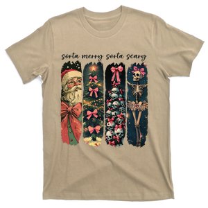 Trendy Sorta Merry Sorta Scary Christmas Tree T-Shirt