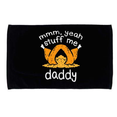 Turkey Stuff Me Funny Adult Humor Microfiber Hand Towel