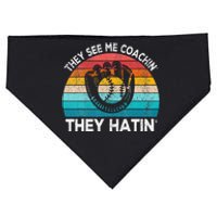 They See Me Coachin Softball Coach Softball Team Coach USA-Made Doggie Bandana