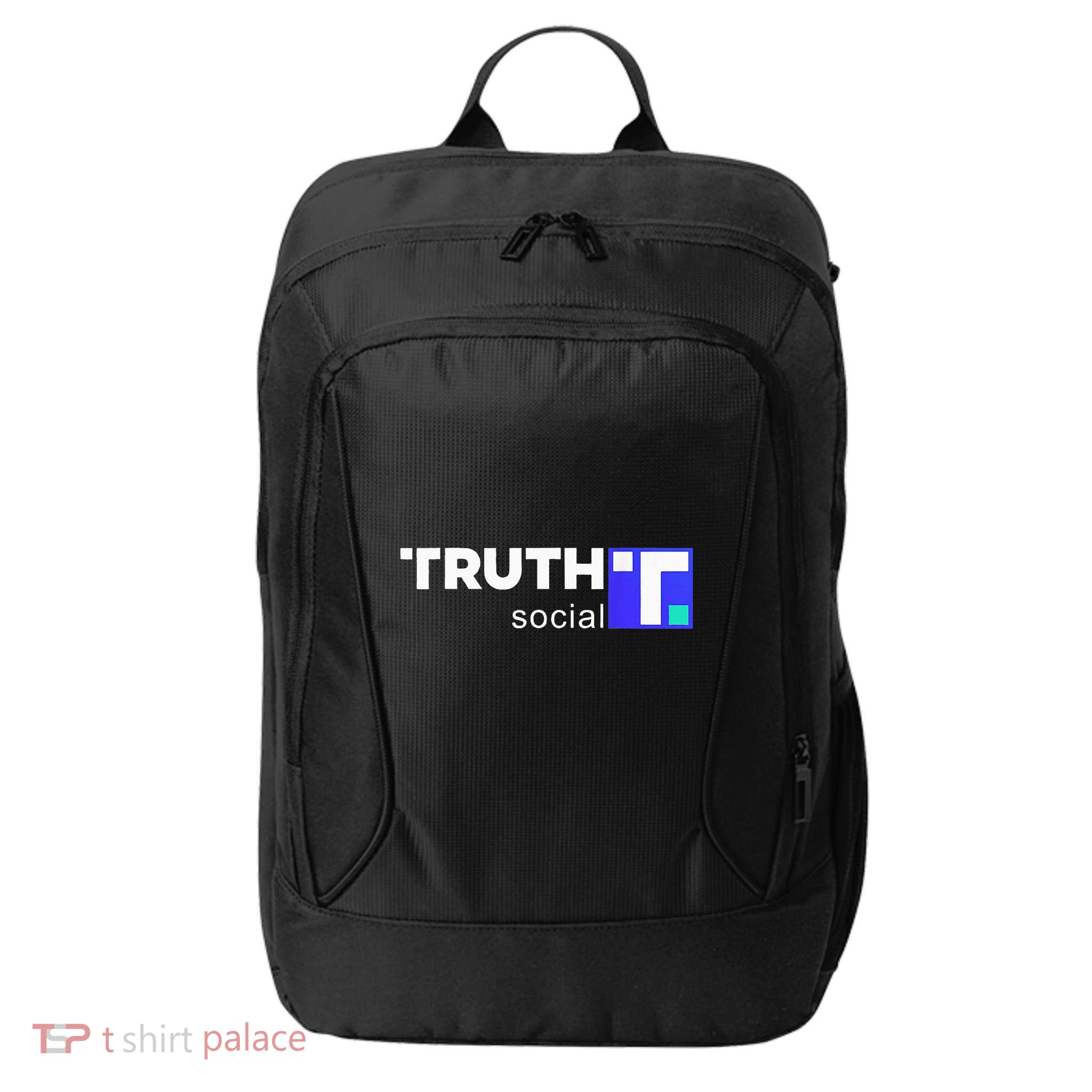 Truth Social Media Truth Social Trump City Backpack