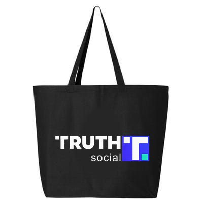 Truth Social Media Truth Social Trump 25L Jumbo Tote