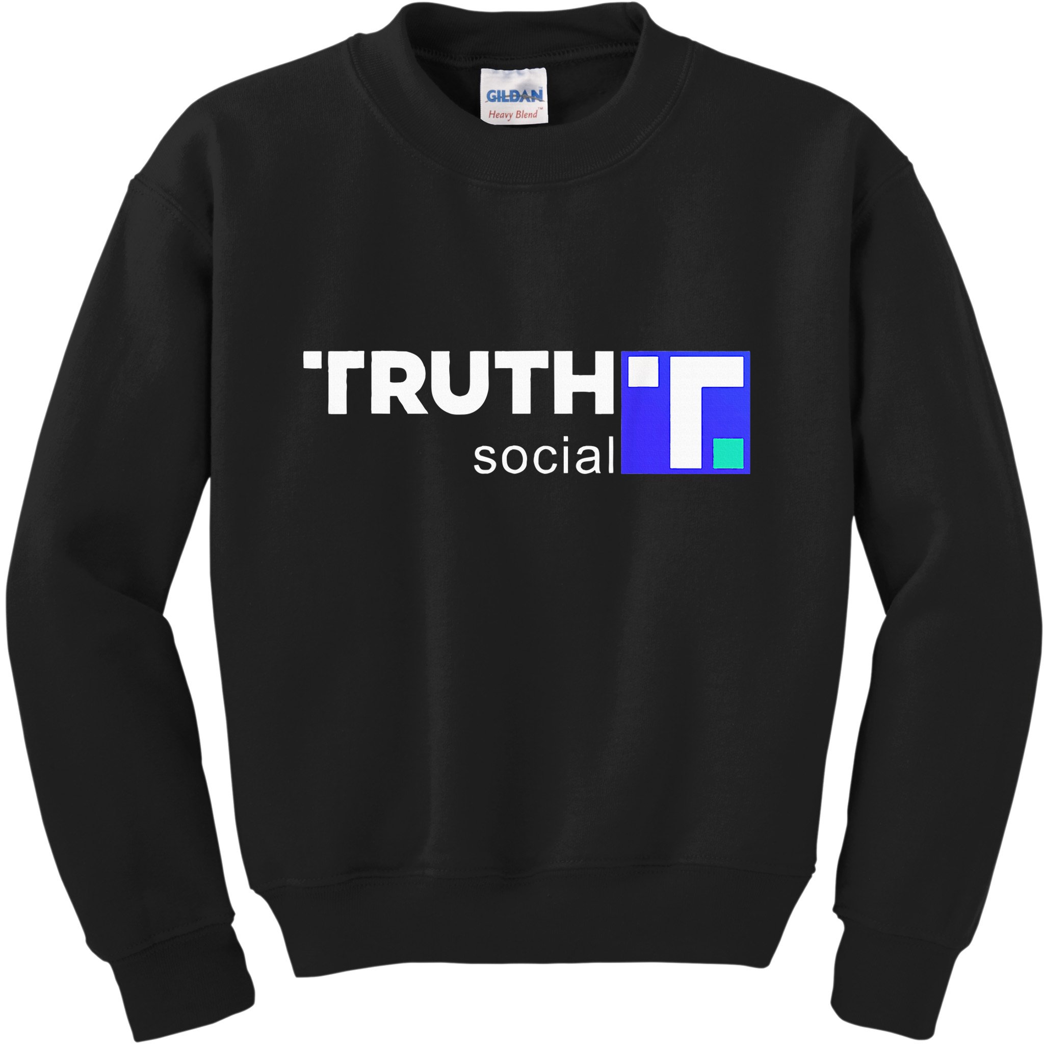 Truth Social Media Truth Social Trump Kids Sweatshirt
