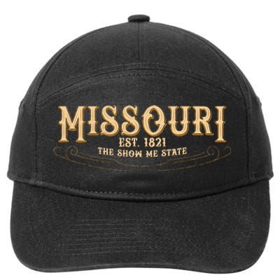 The Show Me State Missouri 7-Panel Snapback Hat