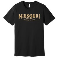 The Show Me State Missouri Premium T-Shirt